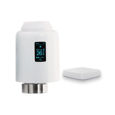 OLED 디스플레이 Zigbee 라디에이터 액추에이터 TRV-602